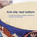 寵幸 Ramen Noodle Dog & Cat Bed,Keep Warm and Super Soft Creative Pet Nest for Indoor Cats,Removable Washable Cushion for Small Medium Large Dogs and Cats