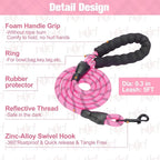 BEAUTYZOO Small Dog Harness and Leash Set,Step in No Choke No Pull Soft Mesh Dog Harnesses Reflective for Extra-Small/Small Medium Puppy Dogs and Cats, Plaid Dog Vest Harness for XS S Pets, Pink XXS