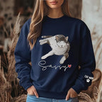 CHIARA CONTI11 Custom Dog Hoodie, Custom Pet Gifts, Custom Dog Shirt, Custom Dog Sweatshirt, Valentine's Day Gift
