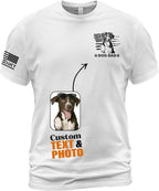 Customized Awesome Like My Daughter Shirts, Fathers Day Shirt with Kids Names, Funny Dad Shirts for Men