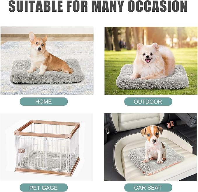 Self Warming Cat Bed, Foldable Self Heated Cat Mat Extra Warm Thermal Heating Pad 24 x 20 inch for Indoor Outdoor Cats, Non-Slip Bottom Washable Non Electric