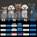 Puppy Clothes for Small Dogs Boy,Classic Western Denim Dog Coat,Dog Jeans Jacket with Leash D-Ring,Pet Cat Costumes,Cooling Harness Vest for Walking (Blue, X-Large)