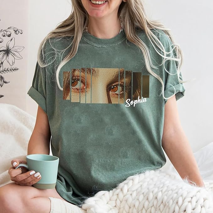 NAZENTI Custom Valentine Shirt Gifts for Boyfriend, Customized Bootleg Rap Tee