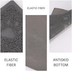 Bulk buys Cat Litter Mat. Traps Litter. Soft Non-Slip Surface. Easy to Clean. 11.5 x 15.75 in Gray Mat for Litter Box Area