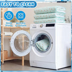 4 Pack Cooling Dog Mats with Supportive Pillow 23.6" x 31.5" Self Cooling Dog Pads Ice Silk Washable Pet Cool Mat Summer Cat Sleeping Pad with Storage Bag for Crate Bed Floor (Large, Green)