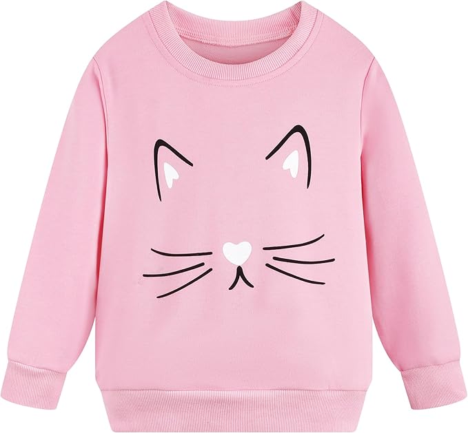Little Girls Unicorn Outfits 2 Piece Kids Ruffle Sleeve Sweatshirt + Leggings Fall Leopard Clothing Sets 2-10 Years Old