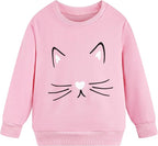Little Girls Unicorn Outfits 2 Piece Kids Ruffle Sleeve Sweatshirt + Leggings Fall Leopard Clothing Sets 2-10 Years Old