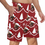 Custom Pajama Pants for Men, Personalized PJ Pants with Photos, Custom Mens Pajama Shorts, Gifts for Dad Husband