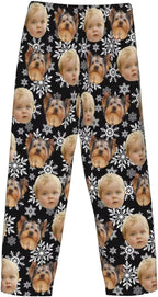 Custom Pajama Pants Personalized Pajama Bottoms With Photo Customizable Pajama For Men Women Add Your Design