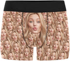 M YESCUSTOM Custom Boxers Briefs for Men Personalized Boxers with Face Mens Funny Underwear with Photo XS-5XL