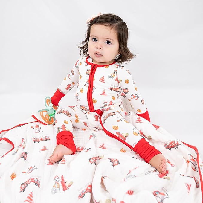 LollyBanks Baby Pajamas, Baby Romper 95% Bamboo Viscose and 5% Spandex