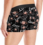 M YESCUSTOM Custom Faces Funny Short Briefs Gift for Husband Underwear
