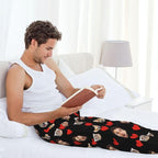 Custom Pajamas Pants Plaid Personalized Funny PJ Pant Design with Face Pajama for Men Women Dog Pet