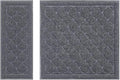 unipaws Cat Litter Trapping Mat, Litter Box Scatter Control Pad, Litter Free Floors and Urine Waterproof, Gentle on Paws, No Phthalate