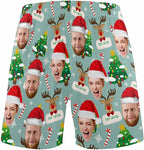 Custom Pajama Pants for Men, Personalized PJ Pants with Photos, Custom Mens Pajama Shorts, Gifts for Dad Husband