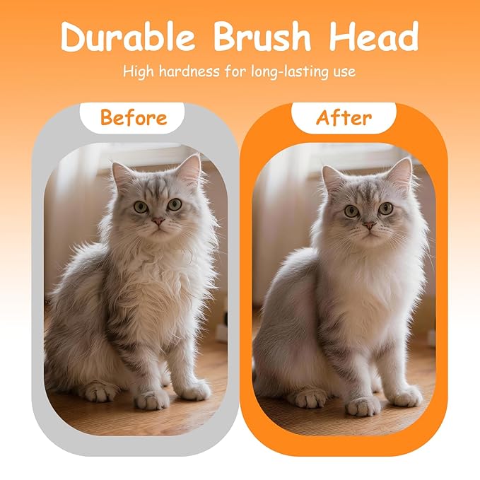Deshedding Brush for Pets, Shedding & Grooming Tool for Cats, Dogs, Rabbits, and Horses, Pet deshedding tool for Shedding Short Hair Easy Clean Pet Professional Groomer Deshedding Brush