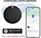 Cat Tracker Works with Android - GPS Pet Collar for Cats | No Monthly Fee | Waterproof | Replaceable Battery | Anti-Lost, Android GPS Tracker Tag, Bluetooth Smart Item Finders
