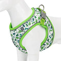 Dog Harness Small Sized Dog - No Pull Reflective Adjustable - Step-in for Small, Medium, Large Dogs & Cats- Easy Control, Comfortable Fit, and Leash Option for Walking and Training Green Dinosaur M