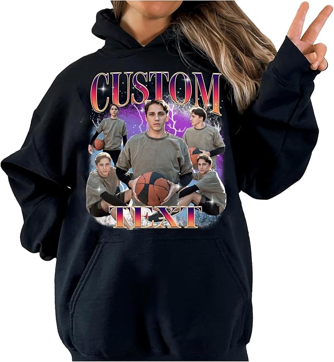 NAZENTI Custom Valentine Shirt Gifts for Boyfriend, Customized Bootleg Rap Tee