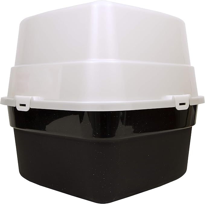 Nature's Miracle Advanced Hooded Corner Litter Box, Pack of 6 (P-5915)