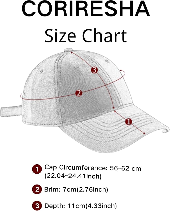 CORIRESHA Cat Mom Baseball Cap Washed Denim Cotton Adjustable Unisex Hat
