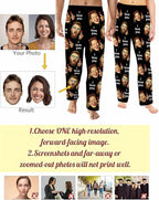 Custom Pajama Pants Customized Pajamas For Men Women Funny Xmas Pjs