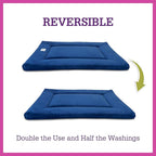 Pet Dreams Dog Crate Pad - Washable Kennel Mat, Crate Pads for Dog Cages, Non-Toxic, Flat Indoor Cat Bed, Fits iCrate 18, 24, 30, 36, 42, 48 Inches (Ivory, Large, 36")