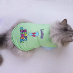 Custom Dog Birthday Shirt,Personalized Pet Apparel Print with Name Age Number,Pet Birthday Outfit,Lightweight Breathable Cotton Vest for Small Medium Large Dogs Cat (Dopamine Pink, Small)