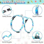 KOOLTAIL Cat Harness and Leash Set, Escape Proof Adjustable Kitten Harness for Walking Travel, Safe & Easy Control Outdoor, Lightweight Soft Pet Harness for Small Medium Large Cats, Leaf Green