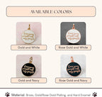 Two Tails Pet Company Personalized Dog Tags “Have Your People Call My People” Pet ID Tag - Laser Engraving, Customizable Dog Name Tag - Brass & Enamel