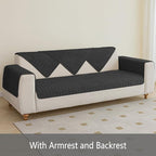 Muamar Dog Bed Cover Sofa Protector,Anti Slip Waterproof Sofa Covers for Living Room Couch Covers,Sofa Mat,Seat Cover, Dog Mat,Pet Pad for Furniture 1 Piece (30x70 inch, Black)