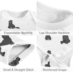 Baby Clothes Set Infant Bodysuits Pants Sets 0-24M For Boys Girls