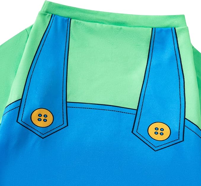 Halloween Pet Costume Super Dog Role Play Costumes (Light Green, S)