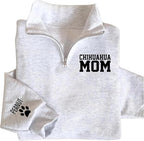 UrbanNEST Custom Dog Mom Sweatshirt, Cute & Cozy Gift for Dog Lovers, Perfect for Pet Moms