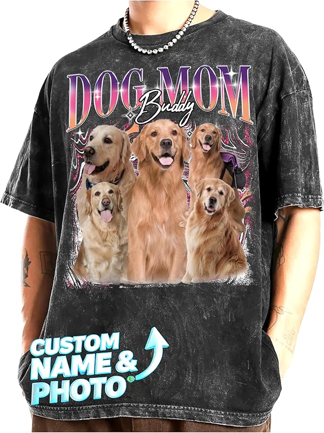 NAZENTI Custom Valentine Shirt Gifts for Boyfriend, Customized Bootleg Rap Tee