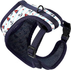 Mile High Life Step in Dog Harness for Small Dogs No Pull, Easy Get on Air Mesh Vest Harness, Adjustable Easy Closures Both Neck and Chest (White, XS Chest 11.4"-16.1")