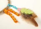SmartyKat Dream Dangler 2-in-1 Hanging Feather Cat Toy - Multi Color, One Size