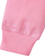 Little Girls Unicorn Outfits 2 Piece Kids Ruffle Sleeve Sweatshirt + Leggings Fall Leopard Clothing Sets 2-10 Years Old