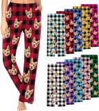 Customized Face Pajama Custom Pajama Pants with Photo for Women Mom