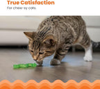 Petstages Orkakat Wiggle Worm Dental Catnip Cat Chew Toy