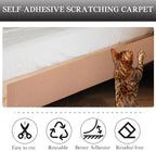 2 Pack Cat Scratch Furniture Protector Trimmable DIY Climbing Scratching for Indoor Couch Protector from Cat Claws, Walls and Tower Replacement (Beige, 15.7'' x 23.6'')