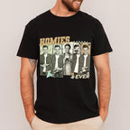 Tehg & Tuhg Custom T Shirts with Picture, Vintage Bootleg Rap Tee, Boyfriend Girlfriend, Unique Gift for Birthday Anniversary