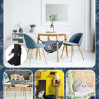 Unittype 2 Pieces Cat Cage Hammock Hanging Pet Bed Double Layer Soft Plush Hanging Pet Comfortable Hammock Bed for Indoor Kitten Ferret Hamster Rabbit or Small Animals, 2 Styles(Plaid)