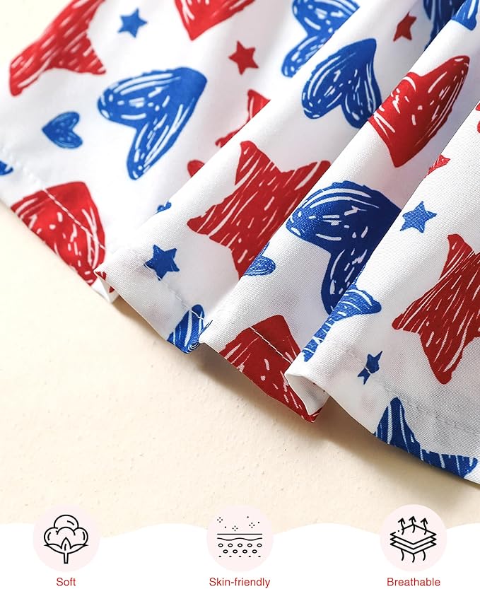 Mioglrie Baby Girl Dress Summer Girl Clothes Infant Outfits Newborn Ruffle Sleeveless Sundress Cute Dresses for Girls
