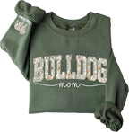 Personalized Dog Mom Sweatshirt, Dog Lover Crewneck, Gift Idea for Pet Owner, Cozy Outfit for Women, Mom Gift