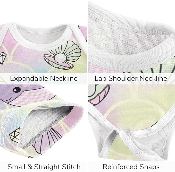Baby Clothes Set Infant Bodysuits Pants Sets 0-24M For Boys Girls