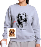Easycosy Custom Sweatshirt for Couples Men Women, Personalized Hoodies Valentine's Day Gift Matching Sweater for Him Her