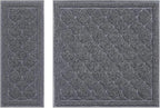 unipaws Cat Litter Trapping Mat, Litter Box Scatter Control Pad, Litter Free Floors and Urine Waterproof, Gentle on Paws, No Phthalate