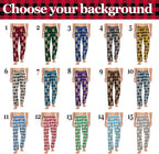 Custom Couple Pajama Pants Sock with Funny Face, Personalized PJ Anniversary Birthday Women Men Pants