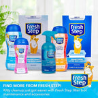 Fresh Step Cat Litter Crystals Deodorizer, Non Toxic Odor Neutralizing Crystals for Litter Boxes that Help Control Smells and Keep Home Areas Fresh, Sweet Blossom Scent, 30 Ounce